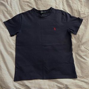 Polo Ralph Lauren kids 10-12 navy blue t-shirt